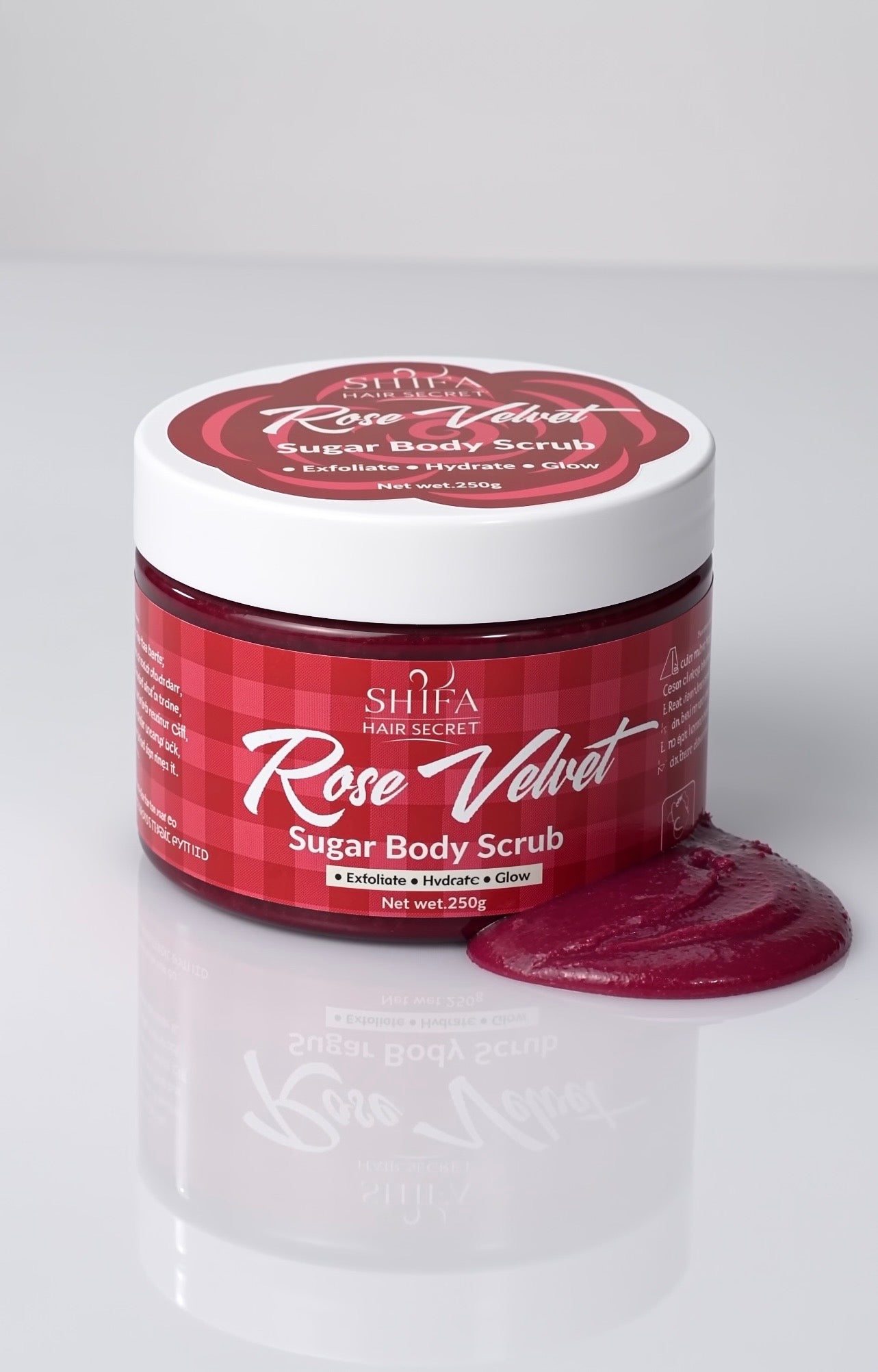 Rose Velvet Sugar Body Scrub
