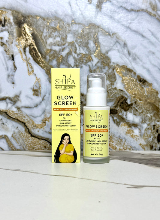 Glow Screen – Broad Spectrum Sunscreen