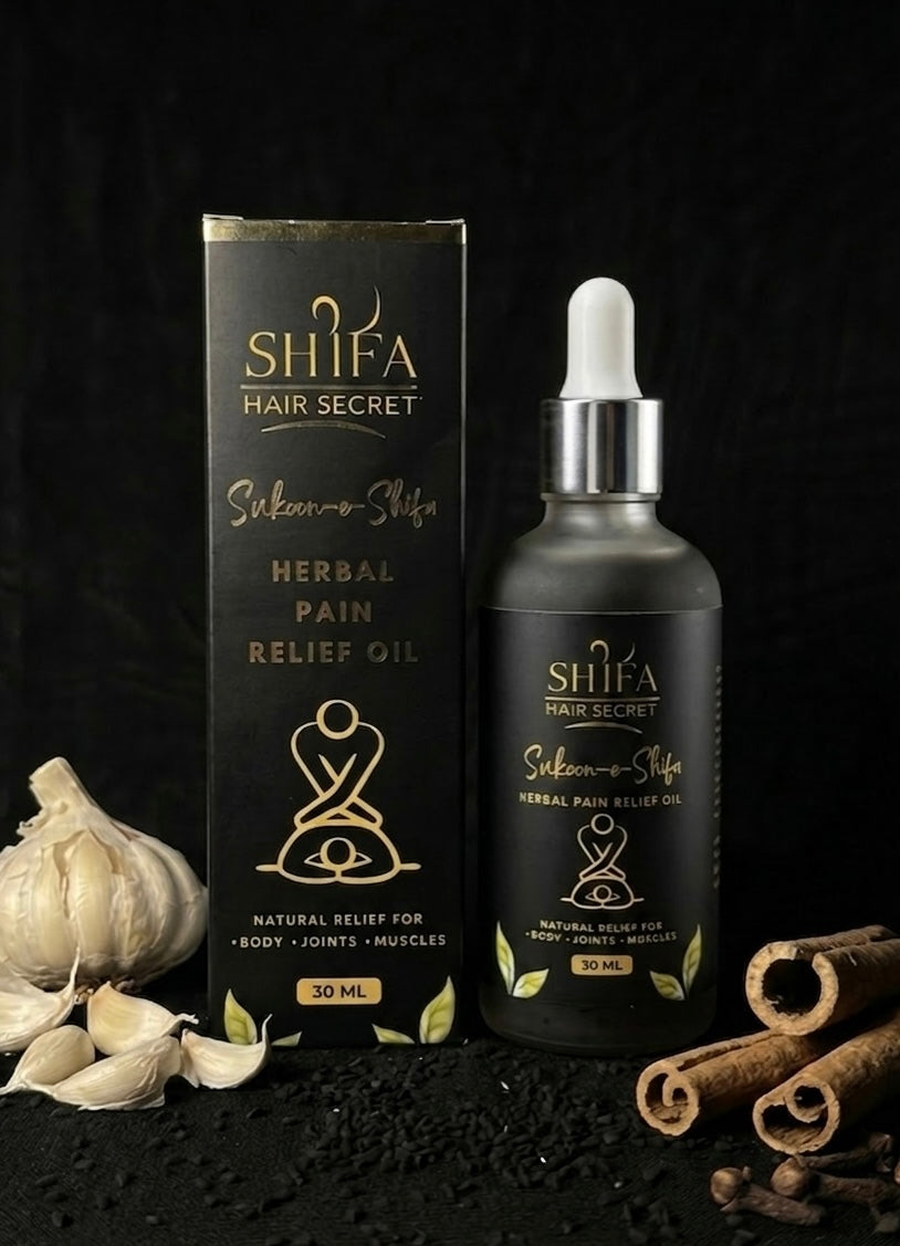 Sukoon-e-Shifa – Herbal Pain Relief Oil 30ml