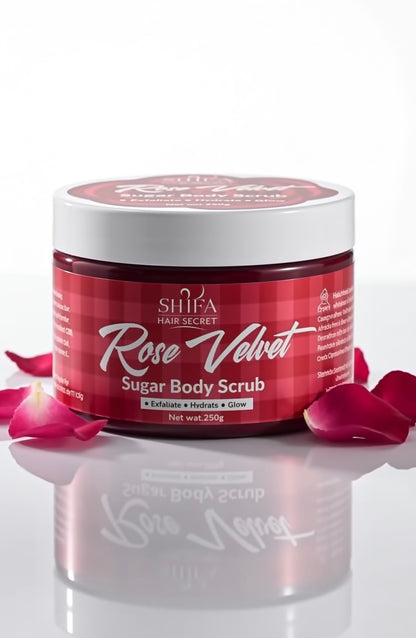 Rose Velvet Sugar Body Scrub