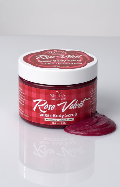 Rose Velvet Sugar Body Scrub