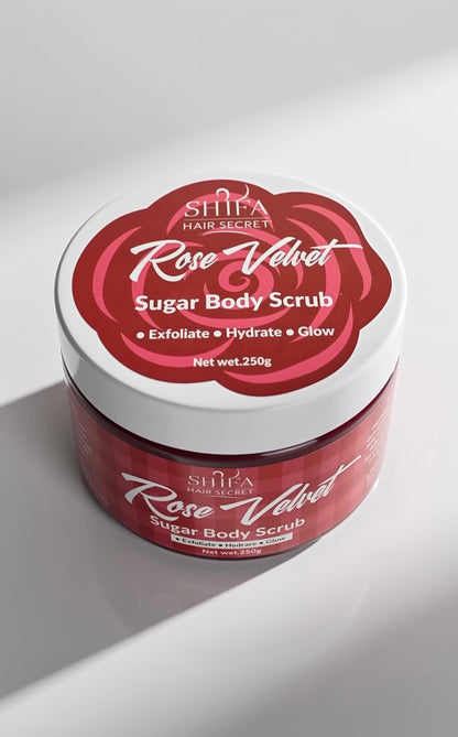 Rose Velvet Sugar Body Scrub