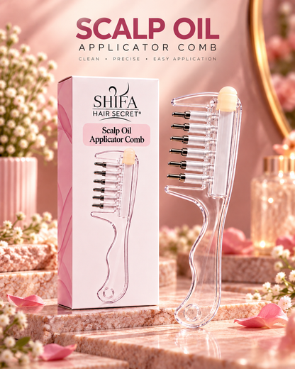 Scalp Oil Applicator Comb