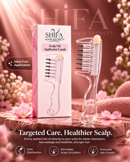 Scalp Oil Applicator Comb