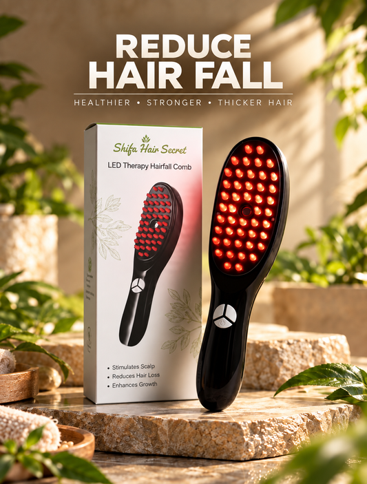 Anti HairFall LED Therapy Comb